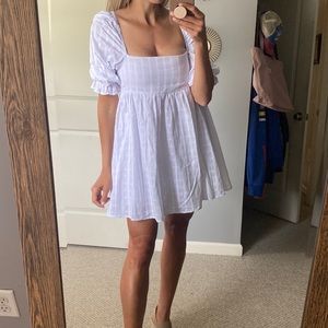 Pink Lily Baby Doll dress